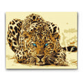 Blue Eyed Cheetah Diamond Painting Kit by Nordik Atelier
