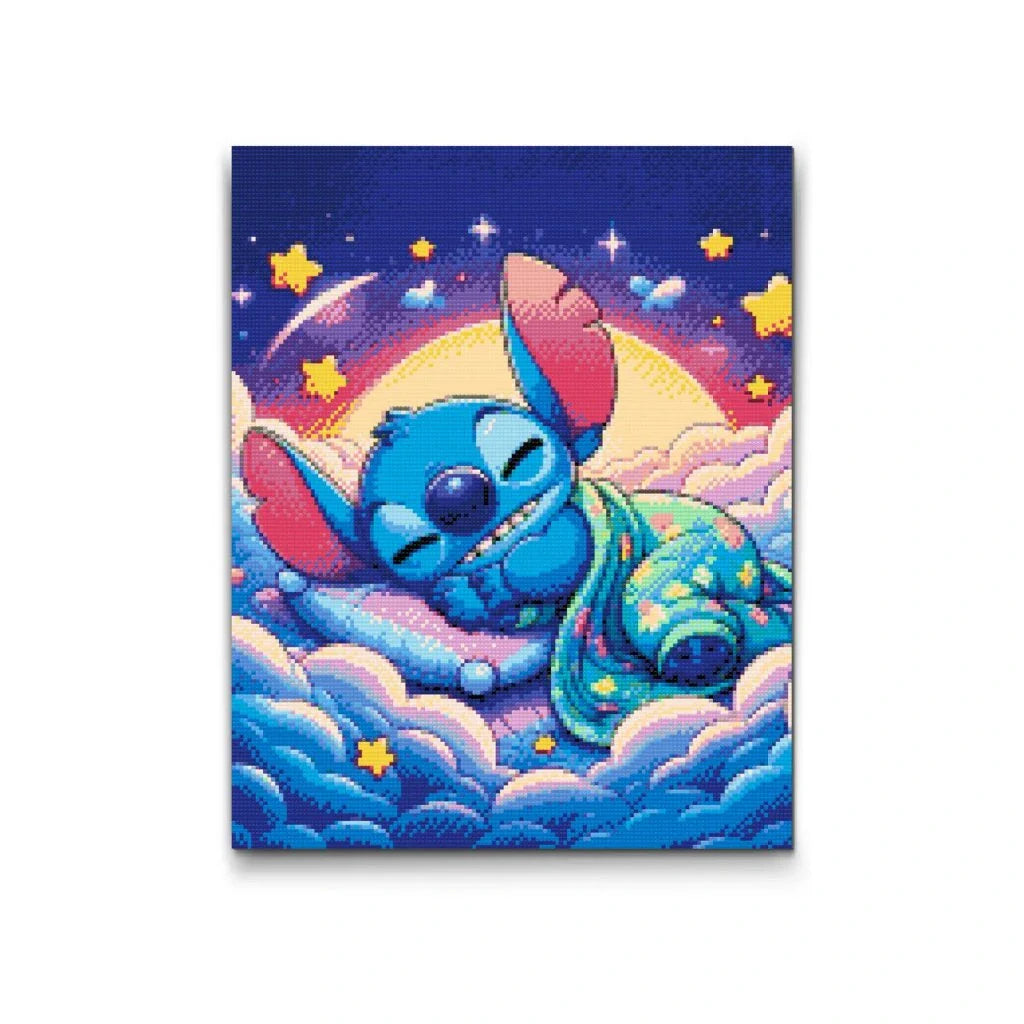 Stitch Dreaming in the Sky Diamond Painting Kit by Nordik Atelier