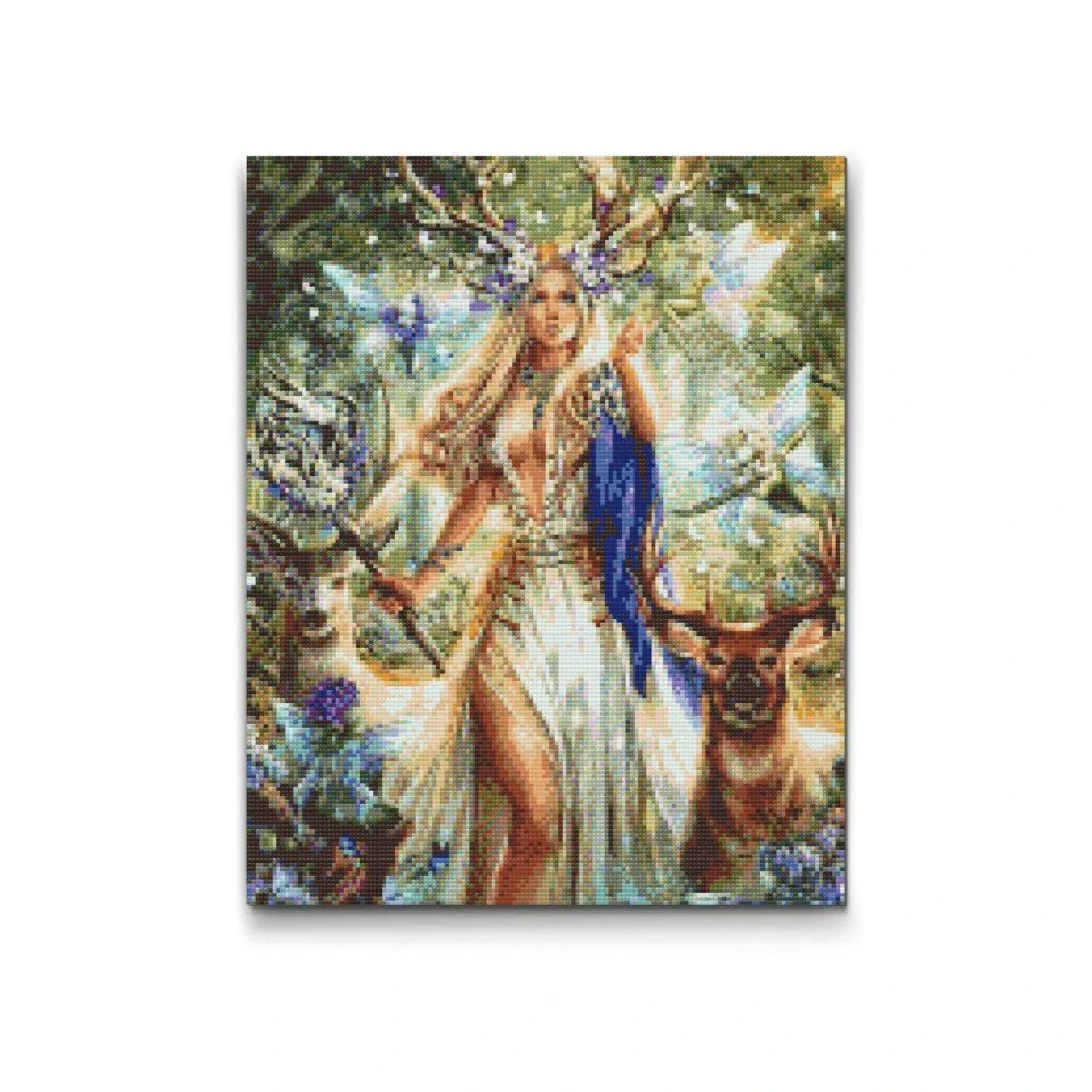 Forest Goddess Diamond Painting Kit by Nordik Atelier