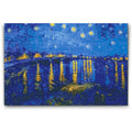 Starry Night Over the Rhône by Vincent van Gogh Diamond Painting Kit by Nordik Atelier