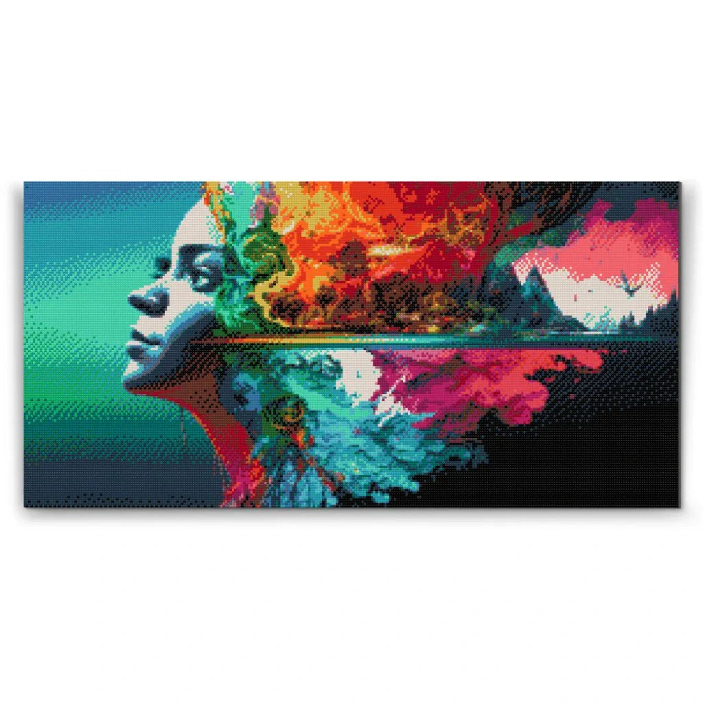 Valley of Dreams Diamond Painting Kit by Nordik Atelier