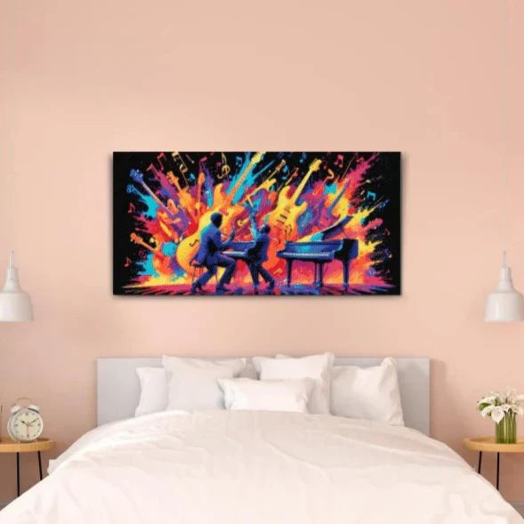 Musician on Stage Diamond Painting Kit by Nordik Atelier