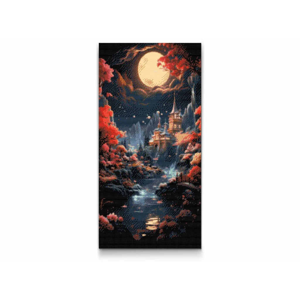 Moonlit Fairy Forest Diamond Painting Kit by Nordik Atelier