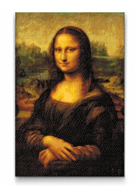 Mona Lisa by Leonardo da Vinci Diamond Painting Kit by Nordik Atelier