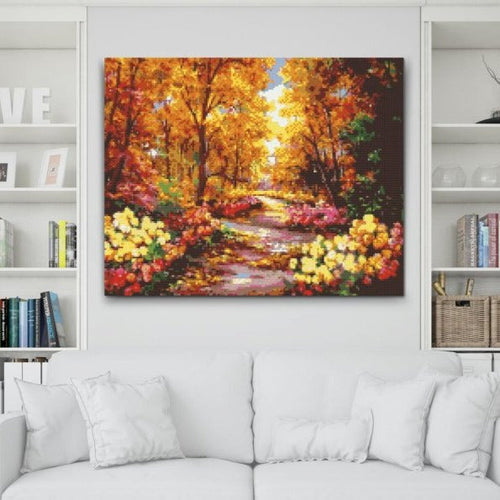 Autumn in the Forest Diamond Painting Kit by Nordik Atelier