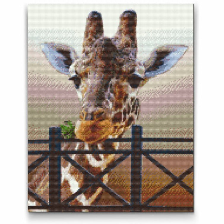 Giraffe Diamond Painting Kit by Nordik Atelier