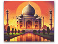 Taj Mahal Diamond Painting Kit by Nordik Atelier